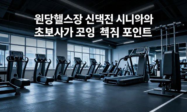 원당헬스장 관련 이미지 - 원당헬스장 선택 전, 시니어와 초보자가 반드시 체크해야 할 핵심 포인트